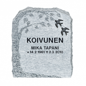 Loimaan Kivi | Loimaan Kivi Hautakivi Silver Cloud KV618 1