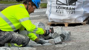 kierrätyskivi kotimainen graniitti vastuullinen valinta ekologisuus uusiokäyttö rakennuskivi